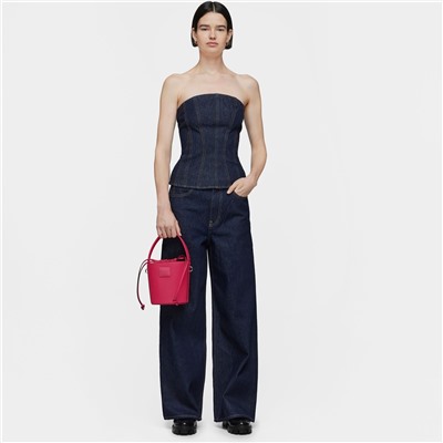 Bolso bombonera Lucia - fucsia