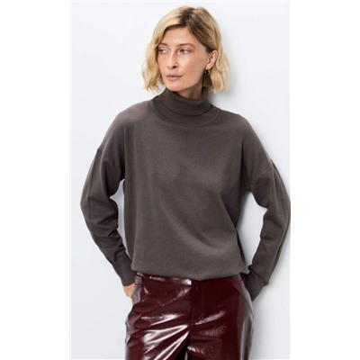 Водолазка F122-1507 brown