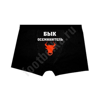 Трусы мужские "БЫК осеменитель"