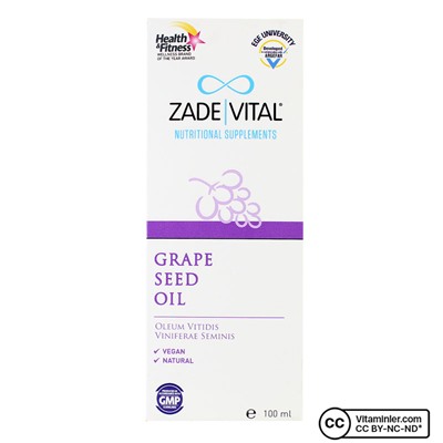 Масло виноградных косточек Zade Vital 100 мл