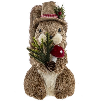 Фигурка декоративная "Белочка", L22 W12 H23 см