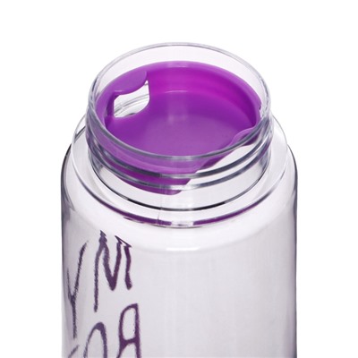 Бутылка для воды My bottle 500 мл, 19.5 х 6 см, микс