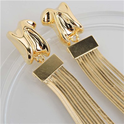 Серьги длинные на гвоздиках арт. 13 3790 (id 277127)