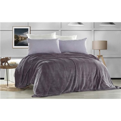 Плед KARVEN Super Soft VIGAN 200*220 п/э евро Р 942 лиловый (Акция).