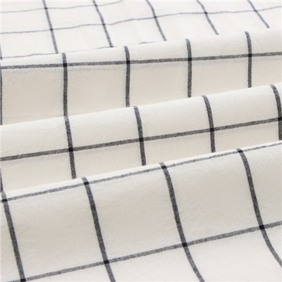 Простыня на резинке SL Home Cotton 180*200+30 см, цв.белый/серый, 100% жатый хлопок