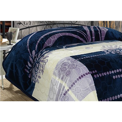 Покрывало EVLEN SUPER SOFT (двухстороннее,2слойное) п/э 220*240  евро Y 940 v10 (D-008) (Акция)