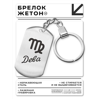 BKZ-089 Брелок Знаки Зодиака - Дева