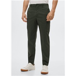 Pantalón cargo algodón -  Hombre | MANGO OUTLET España