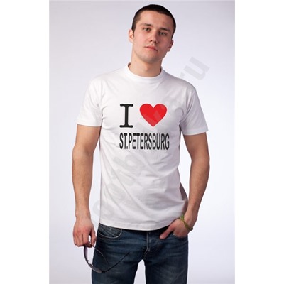 Футболка "I love SpB"