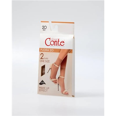 CONTE PUDRA (2 пары) Носки женские