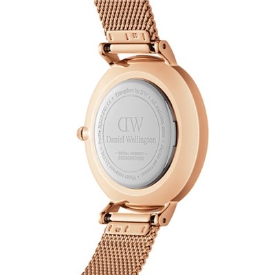 Reloj de cuarzo de acero Petite Melrose 32 mm - Dorado y rosa dorado