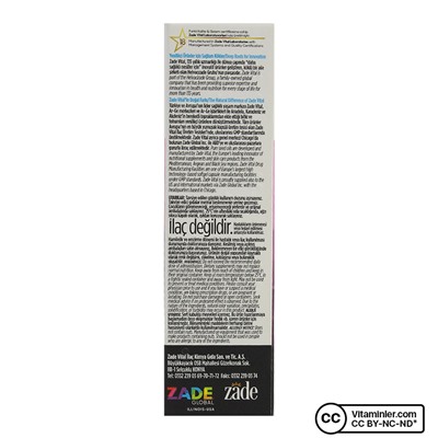Zade Vital Масло чертополоха 300 мг 30 капсул