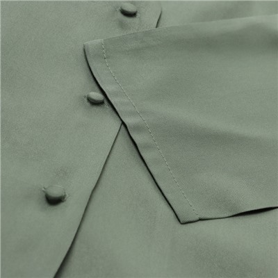 Костюм женский (рубашка, шорты) MINAKU:   Casual Collection цвет оливковый, р-р 42