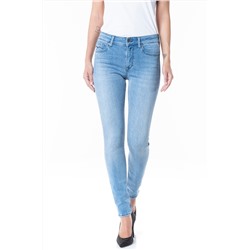 Vaquero skinny fit de tiro alto Luzien - Azul