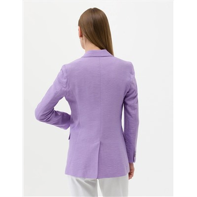 Purple Cruve Slim Fit Jacket