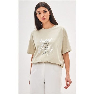 Футболка P412-06-814 beige