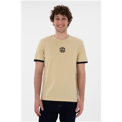 Мужские обычные велосипедные воротницы Open Khaki T -For -Fish Surprise Discount в корзине