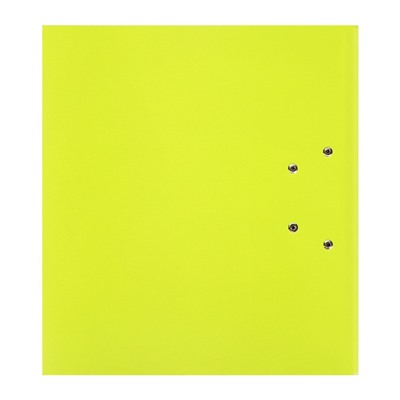 Папка–регистратор А4, корешок 70 мм, ErichKrause Neon, с арочным механизмом, неоновая, жёлтая, до 450 листов