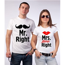 Мужская футболка "Mr. Right" SALE