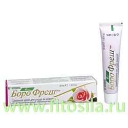 Боро Фреш - Роза травяной крем для кожи, 30 г