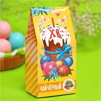 Чай чёрный на пасху «Кулич», с чабрецом, 50 г