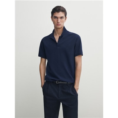 Polo piqué 100% algodón