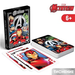 Карты игральные Мстители, Марвел