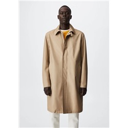 Trench algodón water repellent -  Hombre | MANGO OUTLET España
