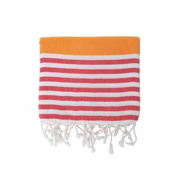 Karaca Home Ella Orange- Бордовый Красный 100% Хлопок Пештемаль 130x170 см