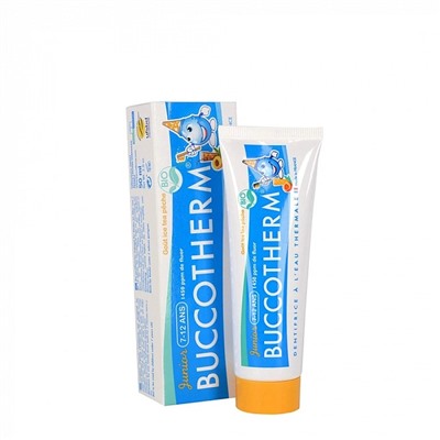 Зубная гель-паста BUCCOTHERM со вкусом персикового чая (от 7 до 12 лет), 50 мл