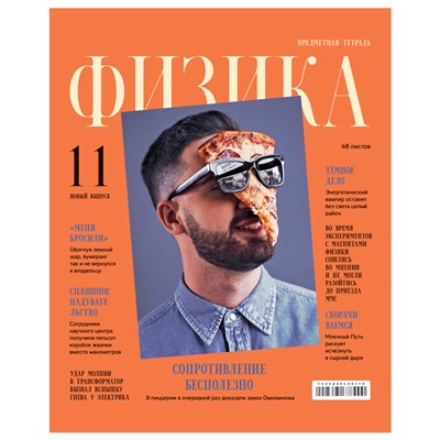 Тетрадь предметная 48л. BG "Скандальности" - Физика, глянцевая ламинация