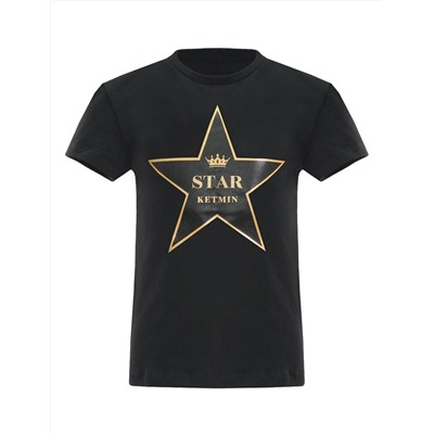 Футболка детская KETMIN STAR цв.Чёрный