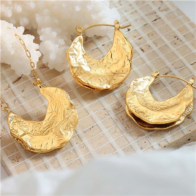 Серьги с замком булавка арт. 22 6345 (id 276933)
