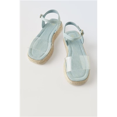 SANDALIA DENIM VINILO