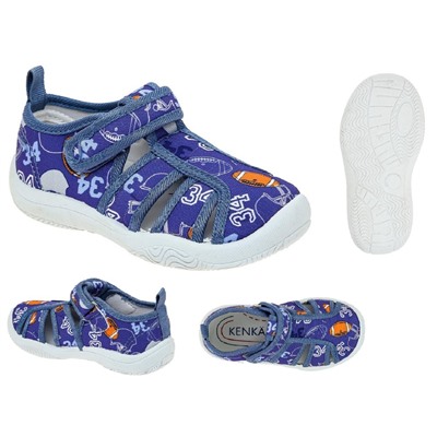Туфли текст  KENKA 302-24 blue