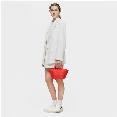 Bolso saca Dora - cuero - rojo