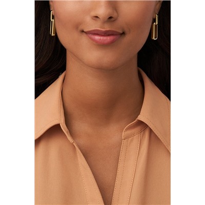 Pendientes Archival - Dorado
