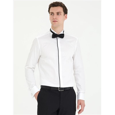 Рубашка для смокинга с белым Slim Fit