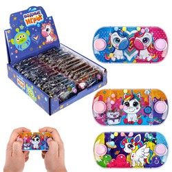 Водный тетрис мячики "Космос", 11,5х6х2 см, АССОРТИ 3 вида, дисплей, 1TOY, Т24407