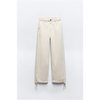JEANS Z1975 JOGGER TIRO ALTO CORDONES BAJO
