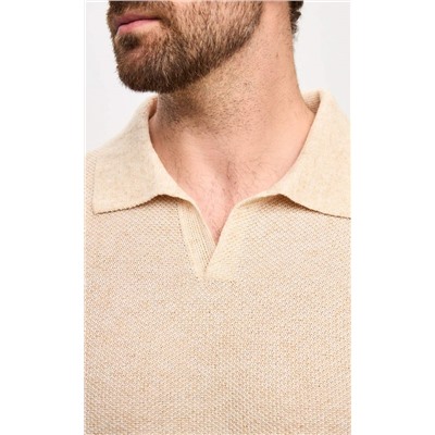 Футболка лен F011-06LN l.beige
