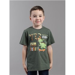 HSKB 64060-35K Футболка для мальчика,хаки