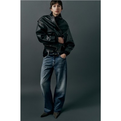 JEANS TRF SLOUCHY TIRO MEDIO TRABILLA