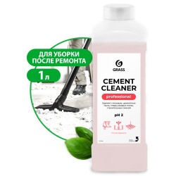 GRASS Очиститель после ремонта CEMENT CLEANER концентрат (1кг)