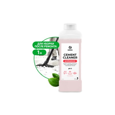 GRASS Очиститель после ремонта CEMENT CLEANER концентрат (1кг)