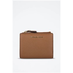 Cartera de piel - Marrón