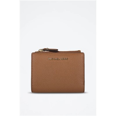 Cartera de piel - Marrón