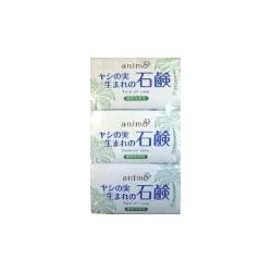 Rocket Soap Натуральное туалетное мыло "Animo" (аромат детской присыпки) 80 г х 3 шт. / 40