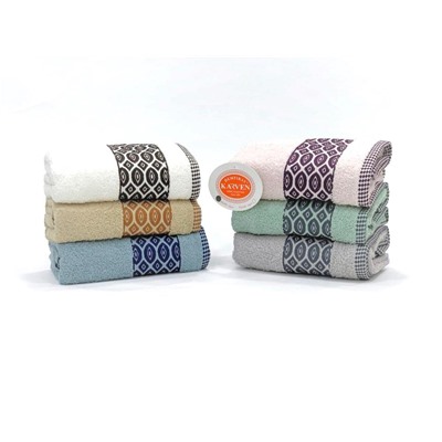 Полотенце Карвен Vip Cotton Goz 70*140 1шт. махра  Н 3155.(Акция)