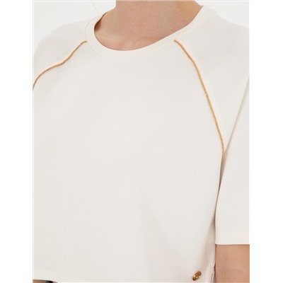 Ecru Comfort Fit Whotshirt